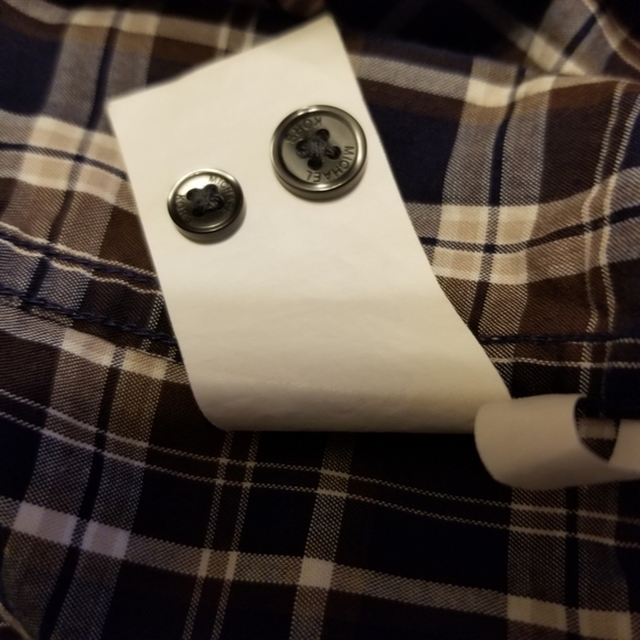 Michael Kors Long Sleeve Button Down Classic Shirt XL - Picture 8 of 8